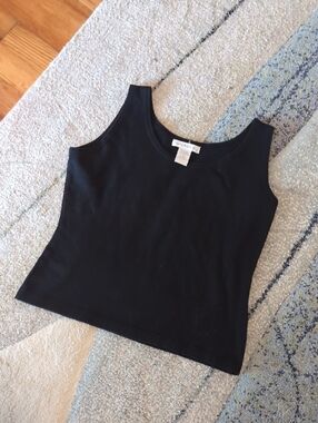 🌼Black Sleeveless Tank Top - Classic Everyday Layering